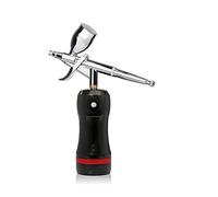 Spruzzatore per vernice, Mini Airbrush professionale con modelli di scala del compressore Modelli Air Pump Airless Tanning Spray Paint Piston Barber Tattoo Pneumatic Tool(Part A Black)