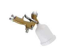 Spruzzatore per Vernice Regolabile, Strumento di Spruzzatura 'aria in Lega di Alluminio con Ugello da 1,8 Mm, capacità del Serbatoio da 600 Ml Ad Alta Efficienza per la
