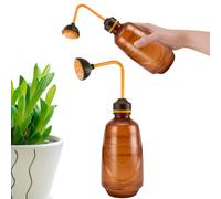 Spruzzatore Piante Mano,450ML,Annaffiatoio Piccolo per Irrigazione di Fiori, Bonsai,Piante Delicate e Talee (Marrone)