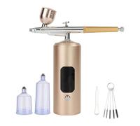 Spruzzatore pneumatico multiuso professionale 7.4V Design in lega di rame adatto per la cura della pelle Aerografia creativa Aerografia ad alta pressione per spruzzatore artistico