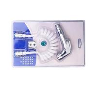 Spruzzatore portatile multiuso per bidet in ABS con ugello pressurizzato Spray per bidet portatile per lavaggio femminile Pulizia igienica del WC