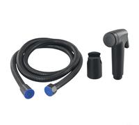 Spruzzatore portatile per bidet WC con comando a grilletto per la pulizia dell'igiene personale, attacco filettato G1/2, compatibile con tubo doccia standard (con tubo doccia)
