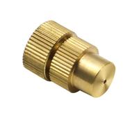 Spruzzatore regolabile per irrigazione da giardino, atomizzazione in ottone, a bassa pressione, atomizzatore, a 4 punti, con filtro nebulizzatore spray con resistenza regolabile