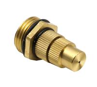 Spruzzatore regolabile per irrigazione da giardino, atomizzazione in ottone, a bassa pressione, atomizzatore, a 4 punti, con filtro nebulizzatore spray con resistenza regolabile