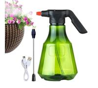 Spruzzatore Ricaricabile, 3.5L per Giardinaggio e Cura Piante, Spruzzatore Portatile Ricaricabile USB con Testine Intercambiabili per Giardinaggio Verniciatura Lavaggio Auto e Cura Animali