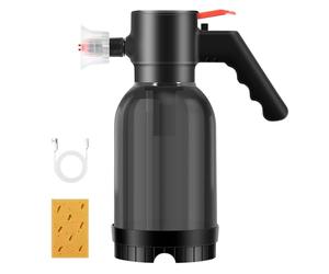 Spruzzatore Schiuma Auto Elettrico 2L, Uten Nebulizzatore Schiumogeno per Lavaggio Auto, Giardino e Casa con Schiuma Potente