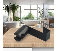 Spruzzatore Sostegno Supporto for per doccia Fisso Acciaio Bidet Colore Nero