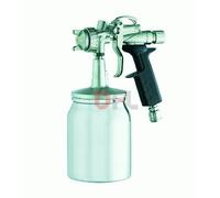 SPRUZZATORE VERNICE AEROGRAFO 'RV/I' CC. 1000 IN OTTONE STAMPATO E NICHELATO