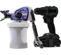 Magnum by Graco 26D361 TrueCoat 360 Cordless Connect, Spruzzatore di vernice portatile cordless airless, spruzzatore per trapano, uso domestico, piccoli progetti decorativi (pressione mass. 138 bar)