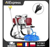 Spruzzatore verniciato airless da 1800 W per lattice ad alta pressione ad alta pressione Lavaggio elettrico a prova di polvere Strumento spruzzatore dipinto a mano per casa