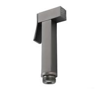 Spruzzatore WC in rame con configurazione ugello quadrato e capacità ad alta pressione per igiene e risciacquo (grigio)