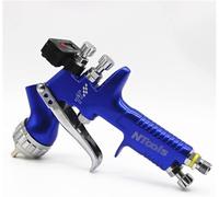 Spruzzatori di vernice pistola a spruzzo con display digitale, opzioni ugello da 1,3 mm e 1,4 mm, strumento pneumatico per progetti di spruzzatura e finitura efficienti