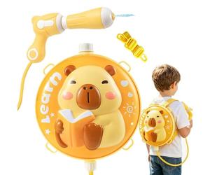 Spruzzatori per piscina - Gioco spruzzatore da 2000 ml con design a zaino capibara,azione tira e spingi giocattoli d'acqua per esterno - per lago, picnic, cortile, spiaggia, piscina