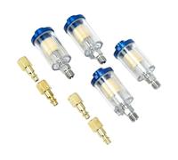 Spruzzi Regolatore Aria Manometro Separatori Olio Filtro 1/4 "Filettatura Pneumatica Strumento Adattatore per Compressori Spray