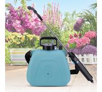 Spruzzino Nebulizzatore Pompa A Spalla 7 L Spruzzatore A Pressione Pompa Irroratrice A Batteria Bacchetta Retrattile Usb Con 3 Ugelli Tracolla Regolabile, Nebulizzatore Piante (Blu)