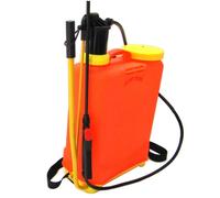 SPRUZZINO NEBULIZZATORE POMPA A SPALLA ZAINO MANUALE A MANO 16LT IRRORATRICE