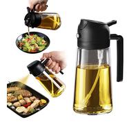 Spruzzino Olio per Friggitrice Aria 470Ml; Spruzzatore E Dosatore Olio 2 in 1; N