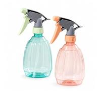 Spruzzino per Piante 500 ml, Doppio, 2 | Meccanismo a pressione, Nebulizzatore per orto, Cura del, Per fioristi