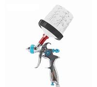 Spruzzo con adattatore serbatoio misto 600cc o 400cc spray ad aria con serbatoio a connessione rapida senza lavaggio tazza di miscelazione vernice spruzzatore (serbatoio 600cc)