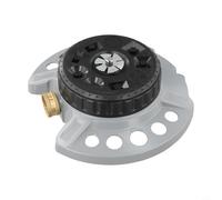 Spruzzo flessibile per prato a torretta per giardino - Modelli Duty Brass Giunto girevole 9 Irrigatore in metallo Heavy Leakproof sistema di irrigazione per grandi prati all'aperto occupazione
