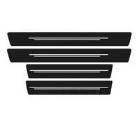 spshi 4 Pezzi Fibra di Carbonio Guardia Porta Soglia per BMW Z3 1995-2002 E36 7 E36 8, Battitacco Adesivi Soglie Porte- Protezione Porta Soglia Sticker, Accessori Styling Dll'auto,A-White