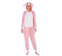 SPSHODOW Pigiama a Tutina Unisex per Adulti da Donna, Pigiama a Tutina con Animali in Peluche con Cerniera, Caldo e soffice, a Maniche Lunghe, con Cappuccio
