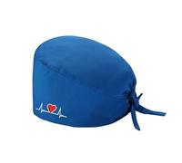 SPSMOKH Cuffia chirurgica regolabile con fascia per il sudore, in poliestere traspirante, per chirurgo, dottore, infermiere, chef (tipo - 6, taglia unica)