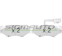 SPT303 Kit pastiglie freno, Freno a disco Sigmauto