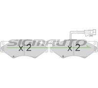 SPT303 SIGMAUTO Kit pastiglie freno, Freno a disco per ,IVECO