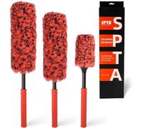 SPTA Spazzola Cerchi Auto, 3 pezzi Lana Sintetica per Cerchioni Auto, Spazzola Pulisci Cerchioni Auto, Cura ottimale dei Cerchioni Senza Graffi, per Pulizia per Tutti i Tipi di Cerchioni