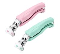 SPTECHMAKE Pinze in acciaio inox anti-scottature per piatti caldi e piatti, pinze per spostare piatti caldi o ciotole con cibo fuori dal forno a microonde istantaneo (2, verde, rosa)