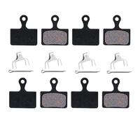SPTOZYG Parti di Scooter 4 Paia di pastiglie Freno per Bici da Strada a Disco Freno per Shimano XTR-M9100, Dura Ace R9170, GRX RX400, BR RS305, RS405, RS505, RS805, U500 Lunga Vita utile