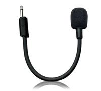 SPTSSWET Microfono di ricambio compatibile con JBL Quantum Q100 Stereo Studio Gaming Cuffie Senza Fili Riduzione del Rumore, Microfono di Ricambio Rimovibile 2,5 mm Jack Nero 5,9 inch