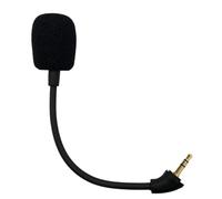 SPTSSWET Microfono di ricambio per gioco con riduzione del rumore, compatibile con HyperX Cloud Mix Mic per Switch, PS4, Xbox One, computer PC Gaming, 3,5 mm