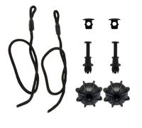 SPTwj 2 Pezzi Auto Cappelliera Posteriore Scaffale String Tenere la Cinghia del Cavo Della Corda Nastri di Fissaggio Universali per VW Golf 6 5 4, MK6, MK5, GTI R20