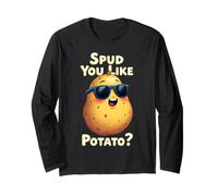 Spud You Like Potato | Funny Food Pun Tee Maglia a Manica