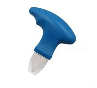 Spudger - Leva per orologio, con punta in acciaio legato e manico antiscivolo in PP per aprire la cover posteriore dell'orologio, compatibile con vari tipi, blu (blu)