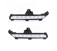 SPUFKGE Alogeno-Faro 2 Pezzi Per KIA Per RIO K2 2015 2016 Super Bright Car Styling DRL Daytime Running Light Fendinebbia Modifica Indicatori Di Direzione Fari Anteriori(White Yellow Blue)