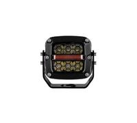 SPUFKGE Alogeno-Faro Barra Luminosa A LED Da Lavoro Da 120 W 7 Pollici Bianco/giallo Per Guida Fuoristrada Fendinebbia Per Jeep SUV ATV UTV 4x4 Camioncino Barca Fari Anteriori(1piece Black 60W)