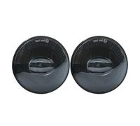 SPUFKGE Alogeno-Faro Lampada Da Guida Fendinebbia Per Paraurti A LED Per Auto Per Ford Per Mustang 2007-2014 Per Fendinebbia Completo Di Fuga Fari Anteriori(D'argento)