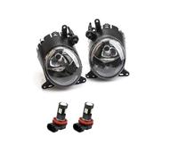 SPUFKGE Alogeno-Faro Luci Fendinebbia Per Mitsubishi Per Lancer Per Lancer-ex 2008-2012 2013 Led Alogena Copertura Grill Lunetta Cornici Cablaggio Interruttore Kit Fari Anteriori(1 pair LED fog)