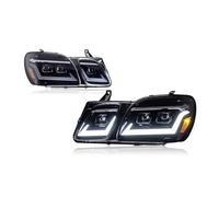 SPUFKGE Alogeno-Faro Luci Per Auto Per Lexus LX470 1998-2007 Fari Anteriori A LED Proiettore Luci Diurne Accessori Per Auto Fari Anteriori