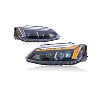 SPUFKGE Alogeno-Faro Luci Per Auto Per VW Per Jetta 2012-2018 Fari A LED Proiettore Lampada Diurna Accessori Per Auto Fari Anteriori
