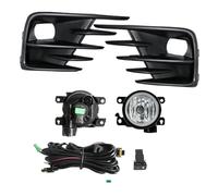 SPUFKGE Alogeno-Faro Per City 2020 2021 2022 Fendinebbia Faro LED Anteriore Guida Kit Lampada Fendinebbia Copertura Griglia Lunetta Alogena Accessori Auto 12V Fari Anteriori(LED White)