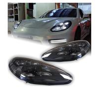 SPUFKGE Alogeno-Faro Per Fari Panamera 970 971 2010-2016 Lente Proiettore Fari A LED DRL Fari Anteriori Accessori Auto Styling Auto Fari Anteriori(16-18)