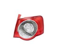 SPUFKGE Fanale Posteriore Auto LED DRL Car-Styling Esterno Interno Lato Sinistro Destro Per VW Passat B6 2006-2011 Rosso