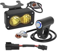 SPUFKGE Faro Anteriore per Moto per Surron per Sur Ron per Taparia per Talaria per Sting MX4 MX5 per eRide per PRO X260 Dirt Bike Kit Faro 6000-6500K Ha Condotto La Luce