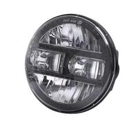 SPUFKGE Faro Anteriore per Moto per Touring per Softail per Heritage per Street per Glide per Road per King Proiettore Faro LED Universale da 5,75/7 Pollici 90W per Moto