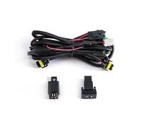 SPUFKGE Faro Fendinebbia Per Dicia Per Duster Per Logan Per Berlina LS Fendinebbia A LED Lampada Per Auto 8000LM 30W Bianco Giallo 12V(Wires Switch Only)