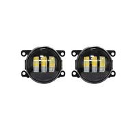 SPUFKGE Faro Fendinebbia Per Jaguar XJ 2007-2009 Per S-Type 1999-2013 Fendinebbia A LED Per Auto Lampada 8000LM 30W Bianco Giallo 12V Impermeabile(P-Yellow)